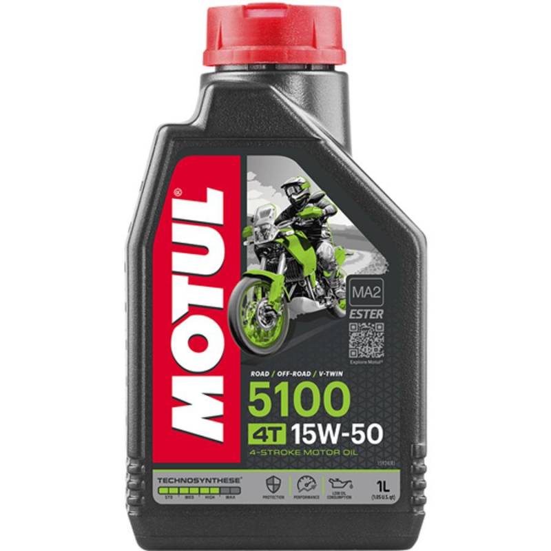 104080- HUILE MOTEUR MOTUL 5100 15W50 4T (1L)
MOTUL
huile motul HUILE MOTEUR 4T MOTUL 5100 15W50 (1L) 104080- HUILE MOTEUR MOTUL 5100 15W50 4T (1L) origine MOTUL -DISPO