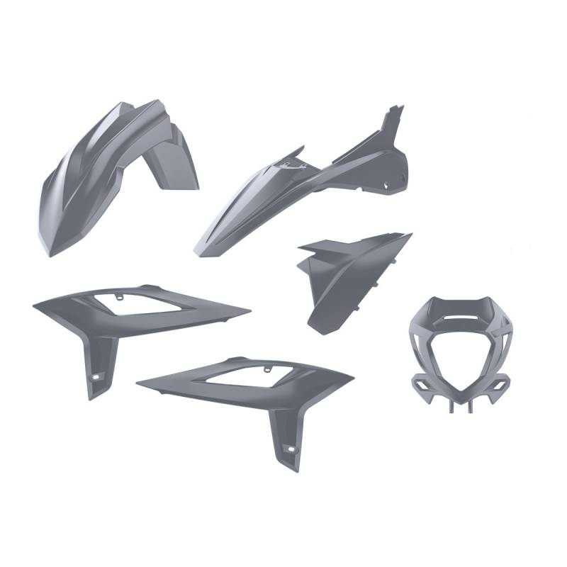 KIT PLASTIQUES ENDURO BETA GRIS - BETA RR 2T,RR 350 4T (MODELES 2020-22) KIT PLASTIQUES ENDURO BETA GRIS - BETA RR 2T,RR 350 4T (MODELES 2020-21) origine AZMOTORS -DISPO