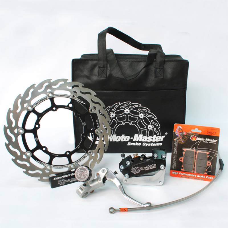 KIT FREINAGE SUPERMOTARD RACING MOTO MASTER KIT FREINAGE SM RACING MOTO MASTER-1704-0398 origine AZMOTORS -DISPO