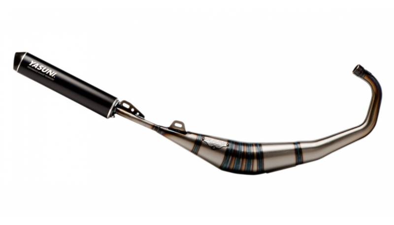 LIGNE COMPLETE ECHAPPEMENT NOIR YASUNI ALUMINIUM BETA LIGNE COMPLETE ECHAPPEMENT NOIR YASUNI ALUMINIUM BETA origine BETA -DISPO