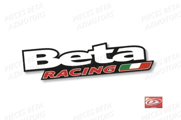 AUTOCOLLANT FOURGON BETA RACING 96X23 CM BETA 5010030000 - AUTOCOLLANT FOURGON BETA RACING origine BETA -DISPO