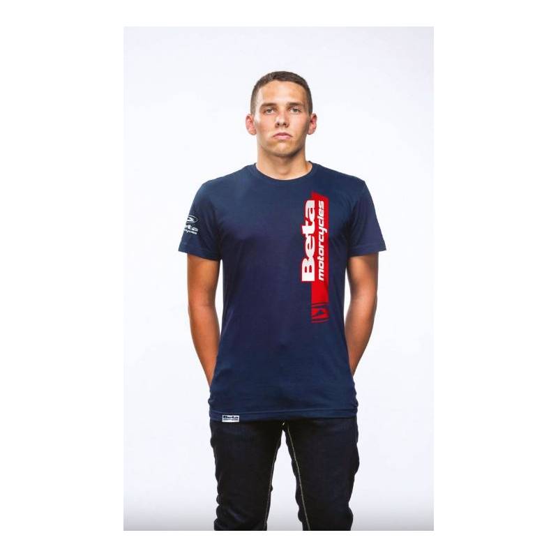 T-SHIRTS PADDOCK BLUE RED STRIPE XXXL BETA T-SHIRTS PADDOCK BLUE RED STRIPE ( Taille XXXL ) origine AZMOTORS -DISPO