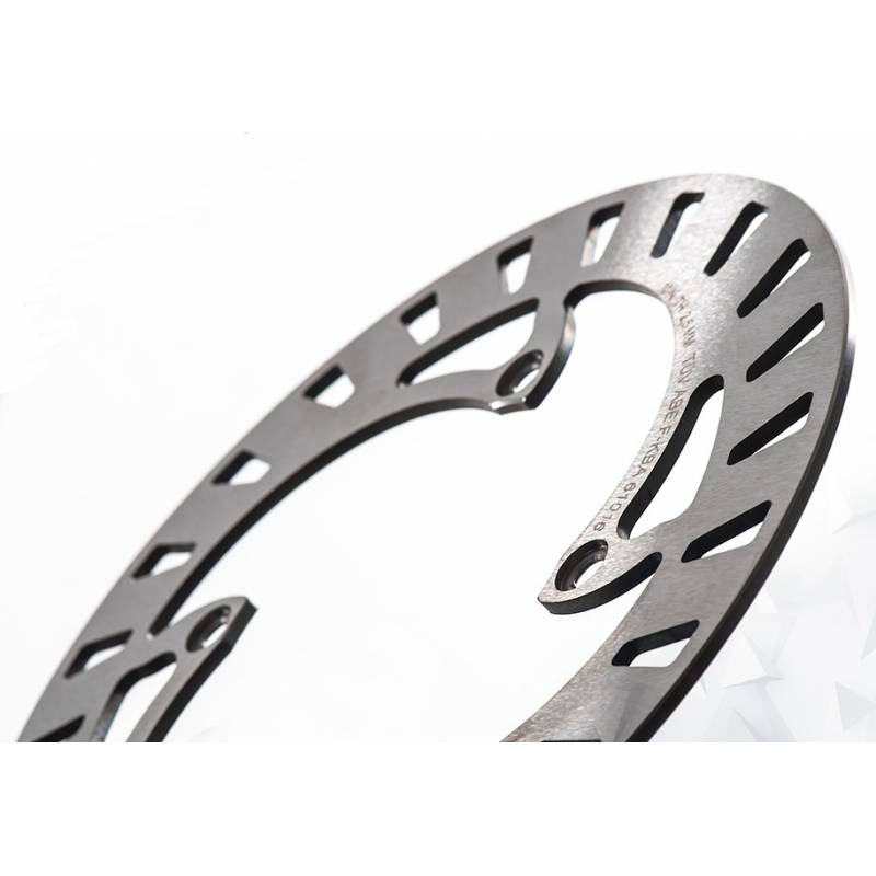 DISQUE DE FREIN ARRIERE GAMME ESSENTIEL 220mm RR 50/125 (4 trous)(2005-2021) DISQUE DE FREIN ARRIERE GAMME ESSENTIEL 220mm
Dia.ext:.220.mm.Dia.int:.100.mm Ep:.3,5.mm
FabriquÃ© en FRANCE origine AZMOTORS -DISPO