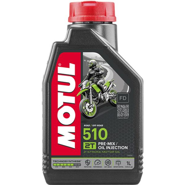 HUILE MOTEUR MOTUL 510 2T (1L) HUILE MOTUL 510 2T 1L origine MOTUL -DISPO