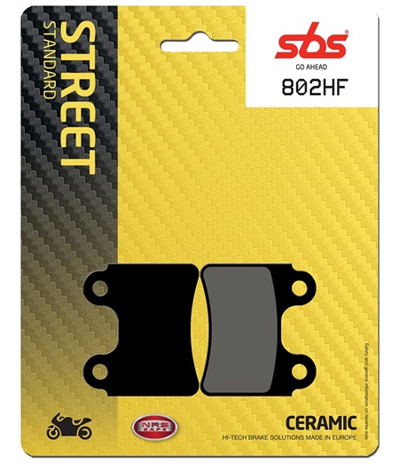 SBS JEU DE PLAQUETTES DE FREIN 802HF BETA JEU DE PLAQUETTES DE FREIN SBS 802HF BETA origine AZMOTORS -DISPO