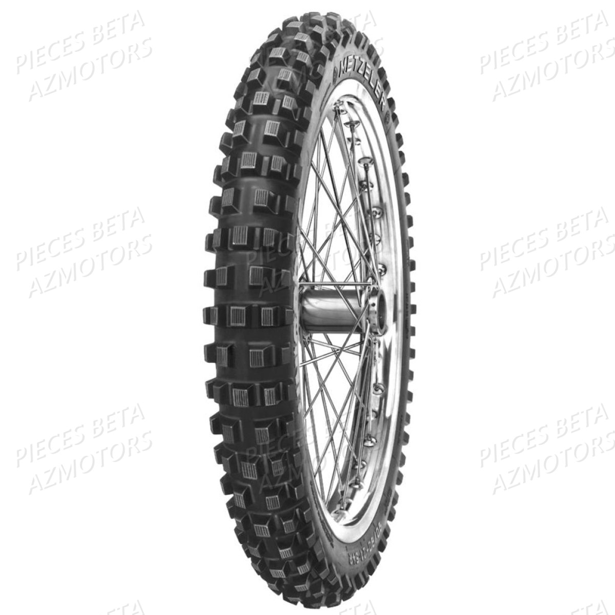 PNEU AVANT METZELER UNICROSS 90/90 - 21  PNEU AVANT METZELER UNICROSS 90/90 - 21 54M TT M+S origine BETA -DISPO