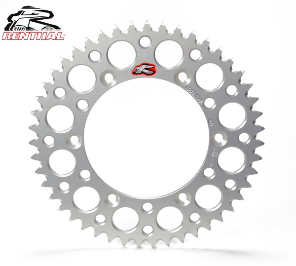 RENTHAL COURONNE ALU 42 DENTS/520 BETA RENTHAL COURONNE ALU 42 DENTS/520 BETA origine AZMOTORS -DISPO