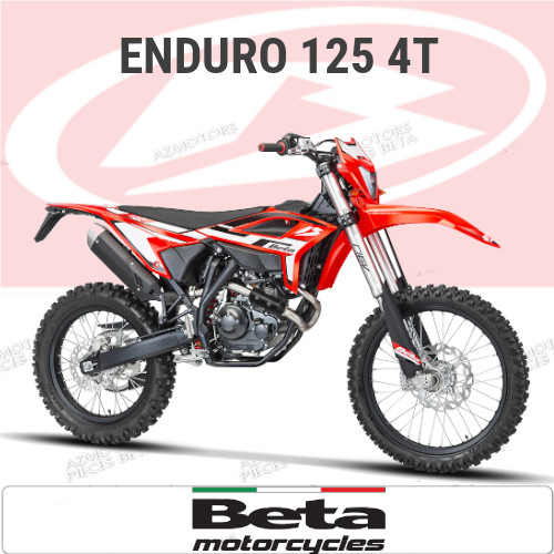 RR 125 ENDURO 4T ENDURO RR 125 4T : MODÈLES LC, T ET R origine BETA 