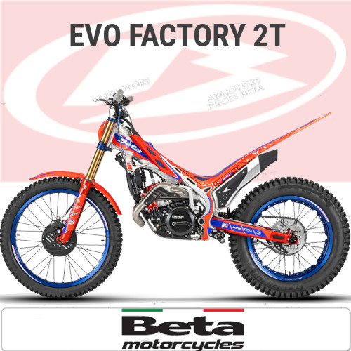 EVO FACTORY 2T 125/250/300 Pièces MOTO EVO TRIAL  FACTORY 2T 125/250/300 origine BETA 
