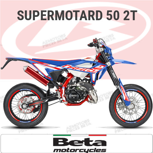 SUPERMOTARD 50 2T BETA MOTARD 50 STANDARD,SPORT,TRACK origine BETA 