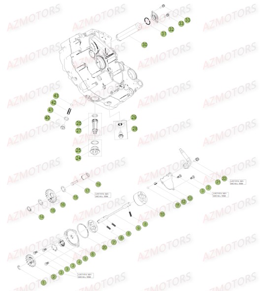 BOUCHON FILTRE HUILE - BETA pour CIRCUIT DE LUBRIFICATION de 350 RR RACING 15