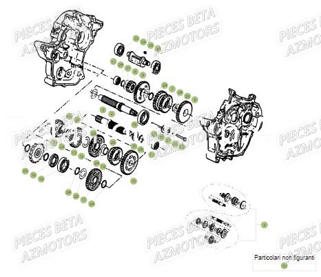 Boite A Vitesses AZMOTORS Pieces Beta 50 RR RACING - 2019