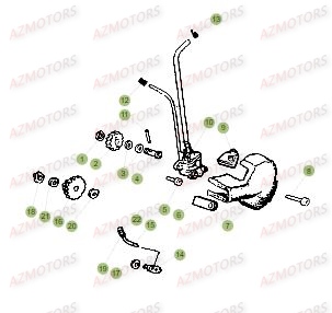 Circuit De Lubrification AZMOTORS PiÃ¨ces Beta RR 50 SPORT - 2017