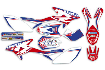 Z.kit Autocollants Racing AZMOTORS PiÃ¨ces Beta RR 50 MOTARD - 2014-2013-2012