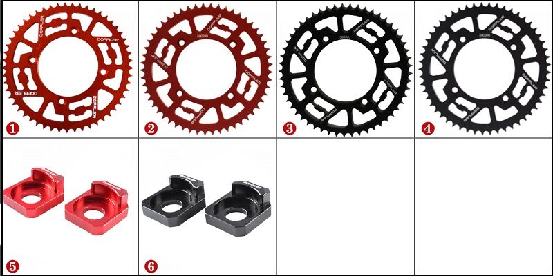 Transmission Kit Chaine 2 AZMOTORS PIECES ACCESSOIRES ADAPTABLES BETA RR / SM 50 ADAPTABLE