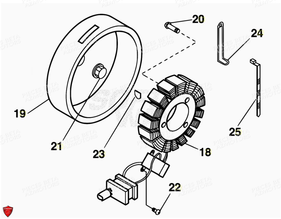 Allumage AZMOTORS PiÃ¨ces ALP 200 [2014-2015]