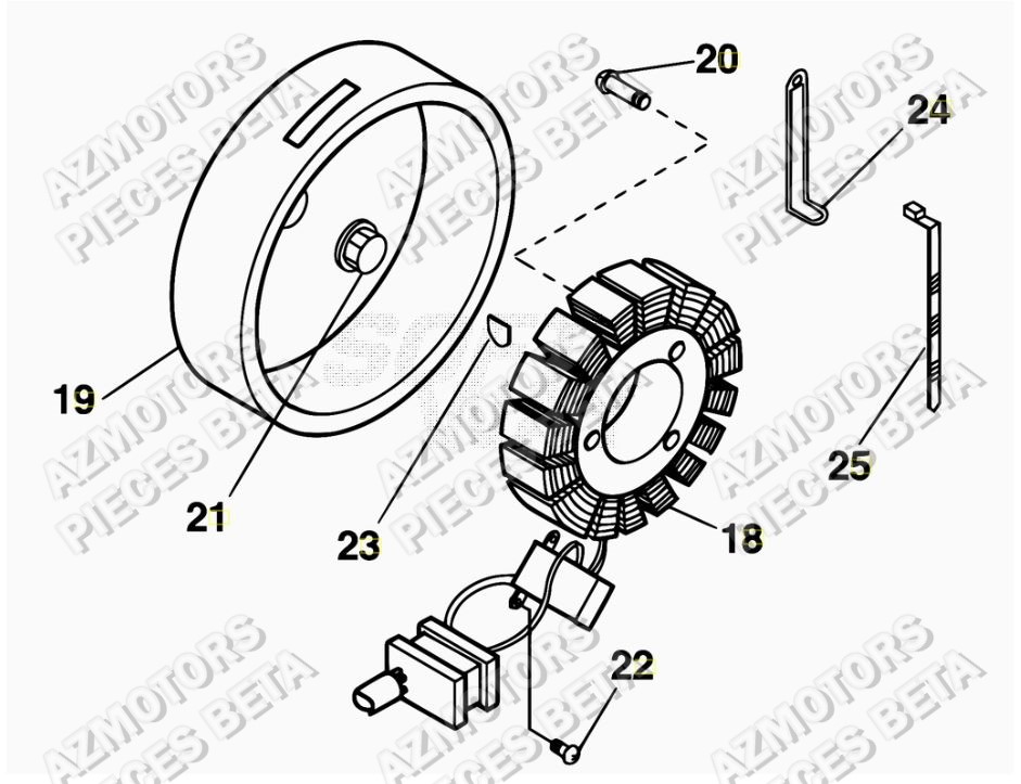 Allumage AZMOTORS PiÃ¨ces ALP 200 [2016-2017]
