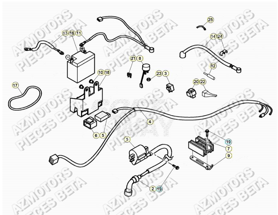 Equipement Electrique AZMOTORS PiÃ¨ces ALP 200 [2021]