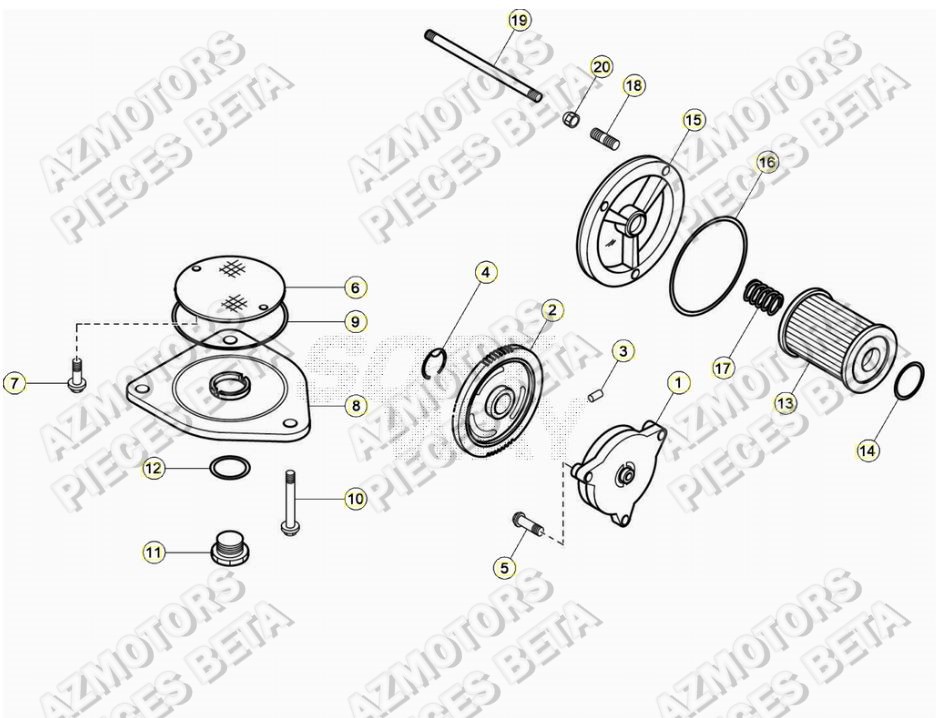 Pompe A Huile AZMOTORS PiÃ¨ces ALP 200 [2021]