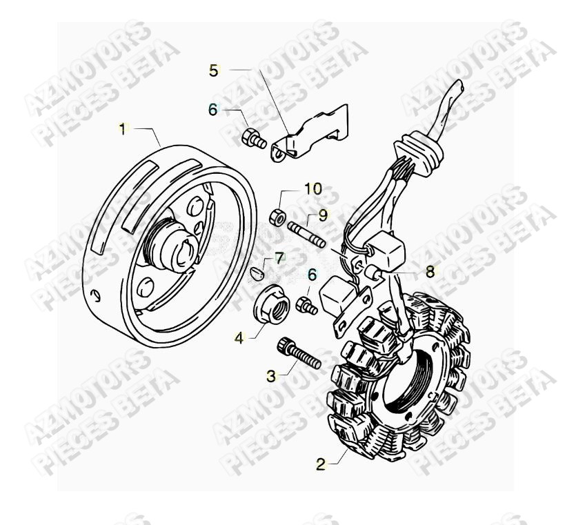 Allumage AZMOTORS PiÃ¨ces ALP 4.0 350cc [2014-2015]