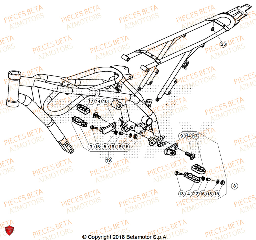 Accessoires Du Chassis AZMOTORS PiÃ¨ces ALP 200 [2024]
