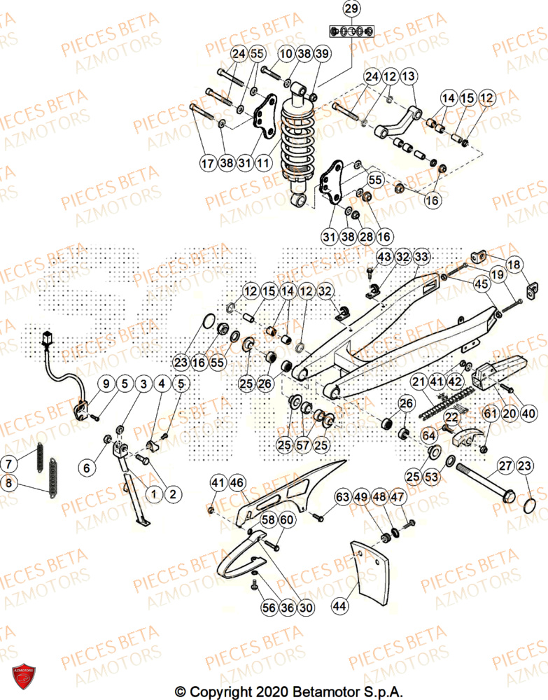 Bras Oscillant AZMOTORS PiÃ¨ces ALP 200 [2024]