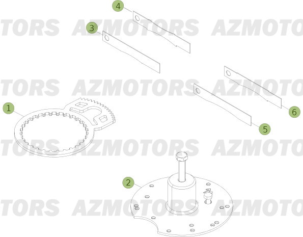 Outillage Special AZMOTORS PiÃ¨ces BETA EVO-300 2T - [2013]
