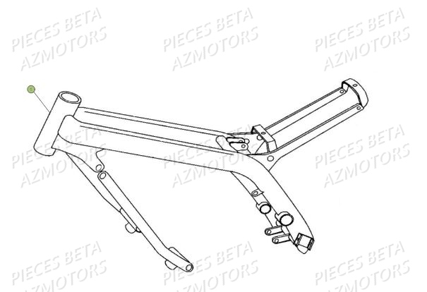 Chassis AZMOTORS PiÃ¨ces BETA MINI TRIAL 50 LC - (2015)