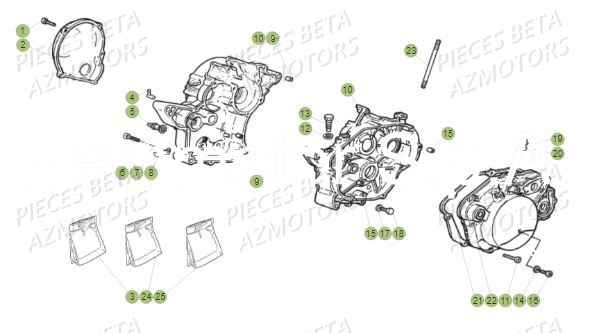 Carter AZMOTORS BETA Motard Standard RR 2T 50 MY18