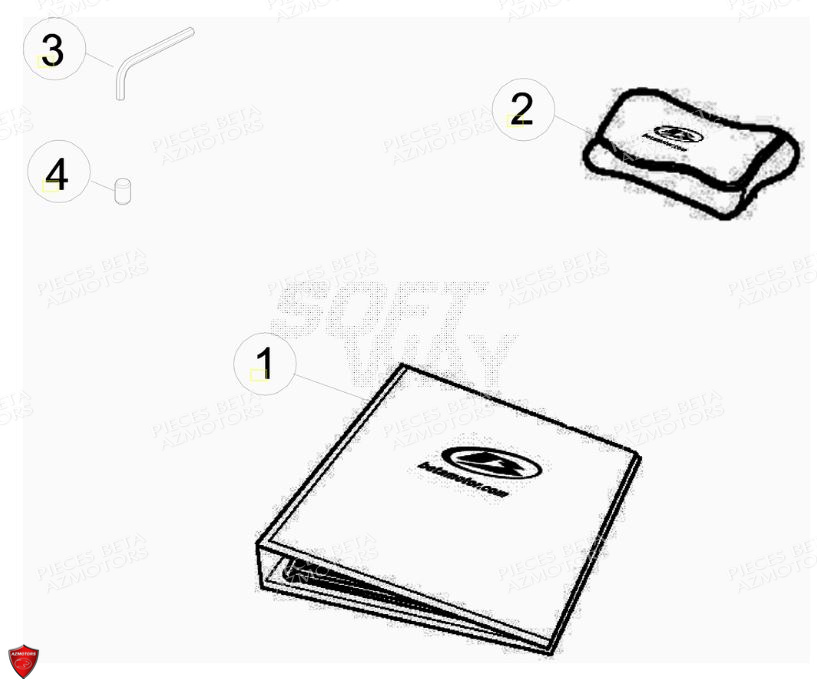Outillage Special AZMOTORS PiÃ¨ces BETA RR Motard 125 LC - 2013/2014