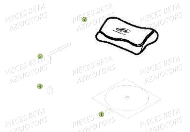 Outils AZMOTORS PiÃ¨ces BETA RR Motard 125 LC - 2019