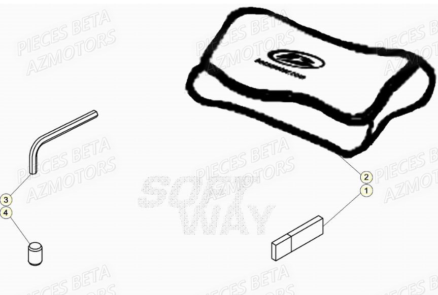 Outils AZMOTORS PiÃ¨ces BETA RR Motard 125 LC - 2020