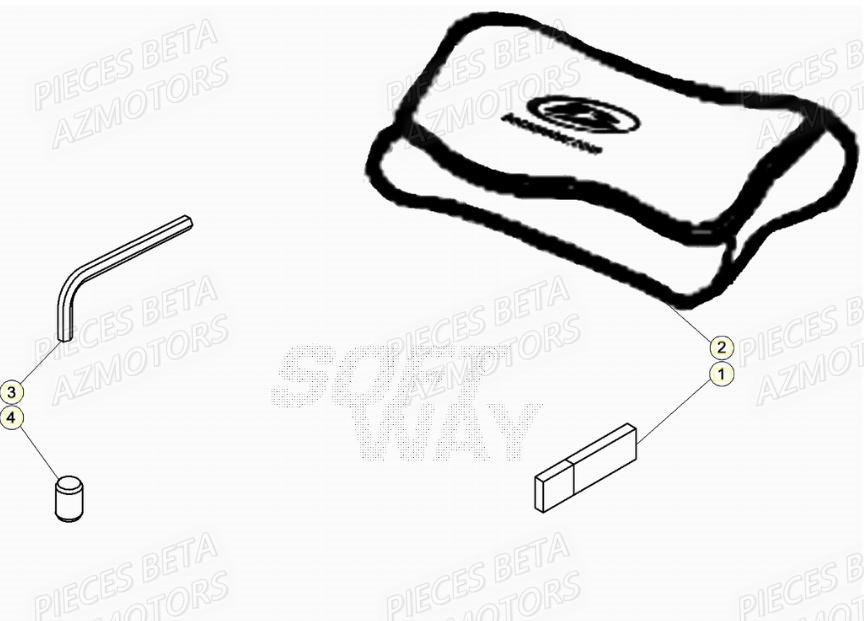 Outils AZMOTORS PiÃ¨ces BETA RR Motard 125 RACING LC - 2020
