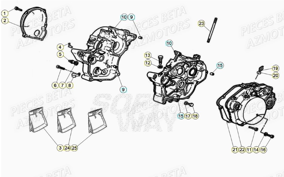 Carter AZMOTORS BETA Motard SPORT 2T 50 2021-2022