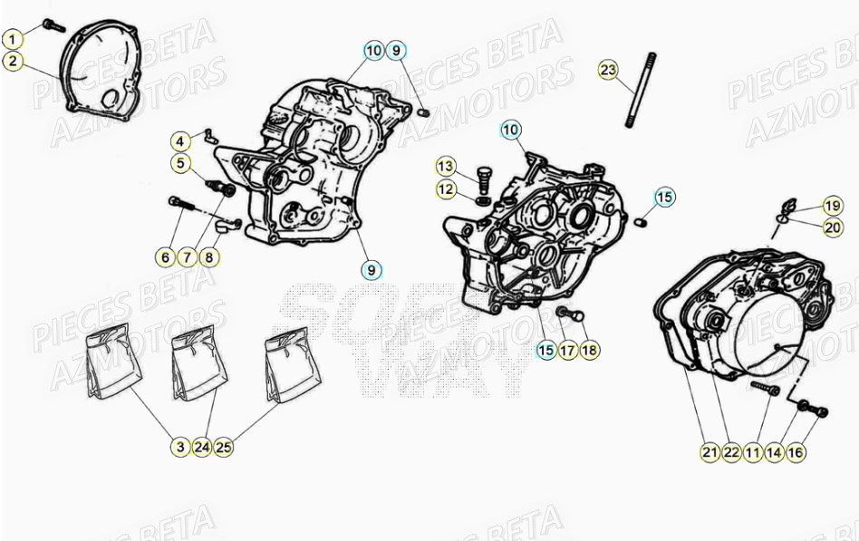 Carter AZMOTORS BETA Motard TRACK 2T 50 (2020)