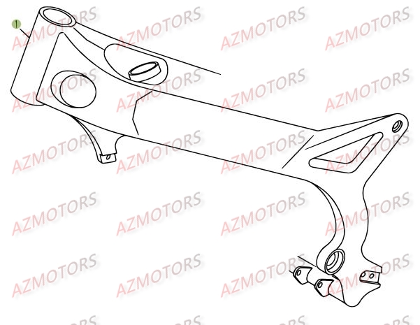 Chassis AZMOTORS PiÃ¨ces BETA REV-3 125CC - [2008]