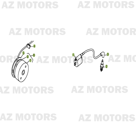 Allumage AZMOTORS PiÃ¨ces BETA REV-3 -200CC - [2006]