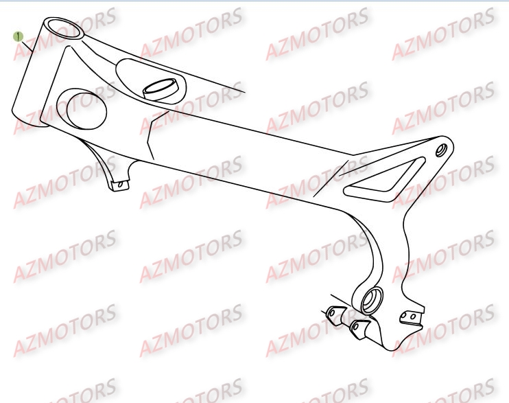 Chassis AZMOTORS PiÃ¨ces BETA REV 3-250cc  - [2005]
