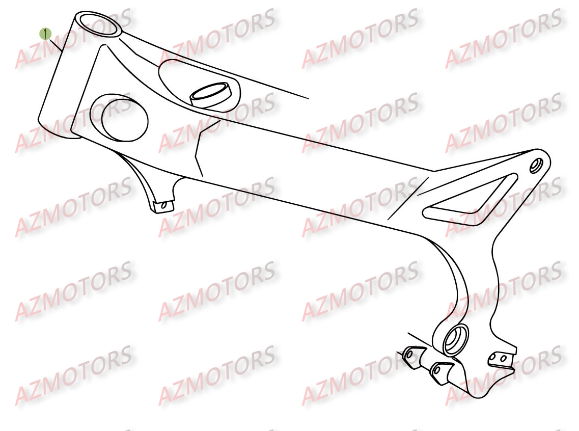 Chassis AZMOTORS PiÃ¨ces BETA REV 3-250cc  - [2008]