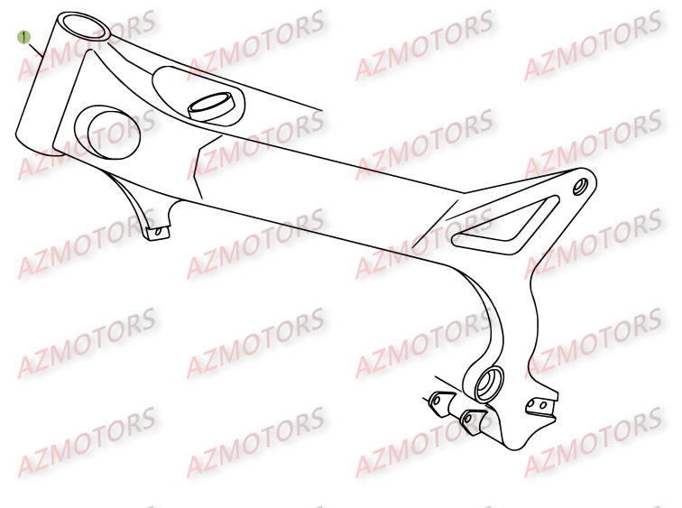 Chassis AZMOTORS PiÃ¨ces BETA REV 3-270cc  - [2005]