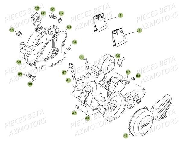 Carter AZMOTORS PiÃ¨ces BETA REV 80 - [2009]