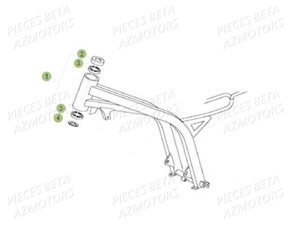 Chassis AZMOTORS PiÃ¨ces BETA REV 80 - (2016)
