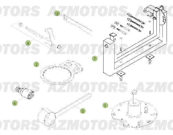 Outillage Special AZMOTORS PiÃ¨ces BETA RR 2T 250 - (2013)