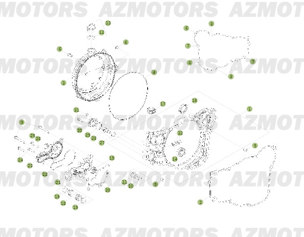 Carter No Serie 600001 A 600247 AZMOTORS PiÃ¨ces BETA RR 2T 250 - (2014)