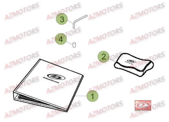 Outillage Special 2 AZMOTORS Pieces BETA RR 2T 300 - (2016)