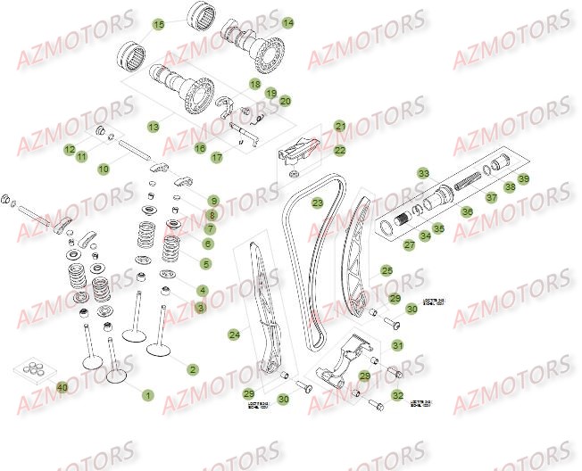 BOUCHON FILTRE HUILE - BETA pour CYLINDRE - CULASSE - DISTRIBUTION 2 de RR-4T-12