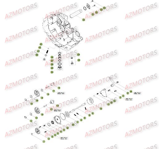 BOUCHON FILTRE HUILE - BETA pour CIRCUIT DE LUBRIFICATION de RR-4T-450-12