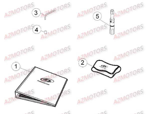 Outillage Special 2 AZMOTORS PiÃ¨ces Beta RR 4T 498 Enduro - 2014