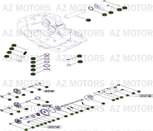 BOUCHON FILTRE HUILE - BETA pour CIRCUIT DE LUBRIFICATION de RR-4T-520-11