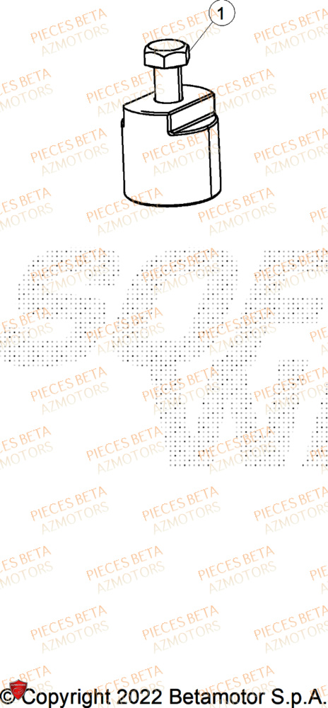 Outils AZMOTORS PiÃ¨ces Beta RR 50 STANDARD - 2025